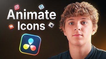 INSANE Icon Animation in DaVinci Resolve (EASY Tutorial!)
