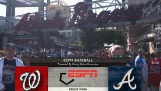 Nationals vs Braves MLB On ESPN Intro/Theme 7/30/26 MLB 2026
