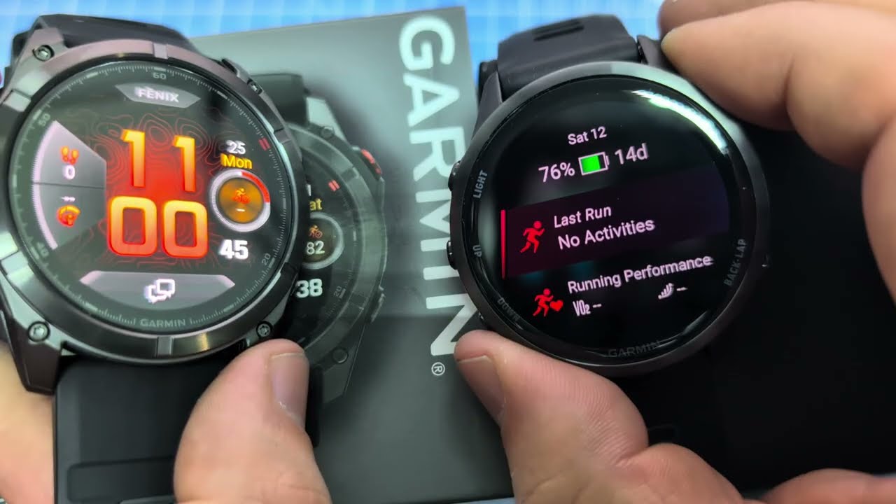 Garmin Fenix ​​8 Pro против Forerunner 970 | Полное сравнение (2025) — какой из них выбрать?