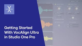 Getting Started With VocAlign Ultra in Studio One