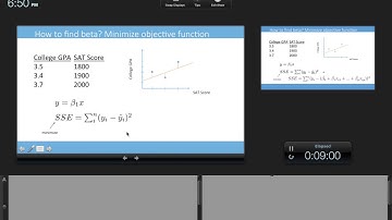 9/26/16 Data Science with Kaggle Decal Lecture  6: Linear Regression