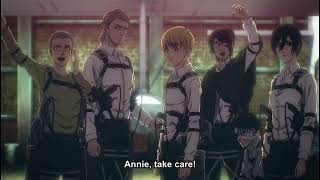 We all know what Levi's face means to Annie 😭 (Attack on Titan)