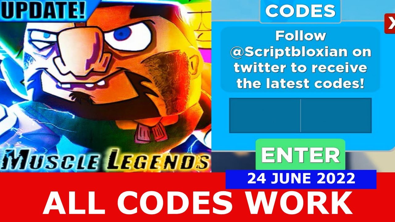 Roblox Muscle Legends codes (December 2022)