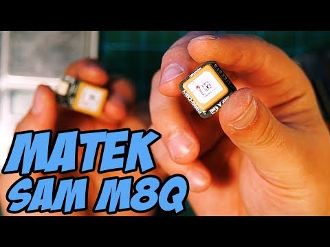 ☀ Топовый GPS модуль в микро форм факторе- Обзор и тест- [Matek SAM M8Q]