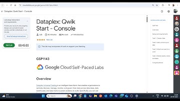 Dataplex: Qwik Start - Console || Laboplossing || Google Cloud Arcade 2025