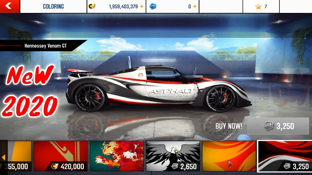 Asphalt 8 Update 2020 | Max Speed Gameplay Hennessey Venom ...