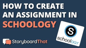 How to create a Storyboard That assignment in Schoology