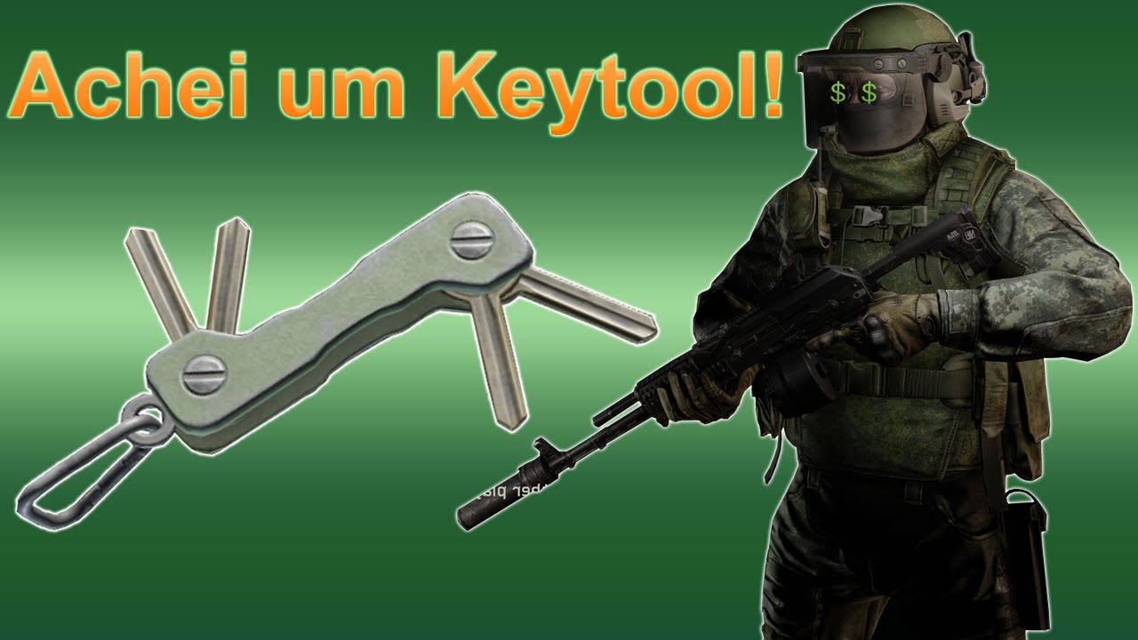 Escape From Tarkov Eu ACHEI um KEYTOOL no mapa CUSTOMS! YouTube