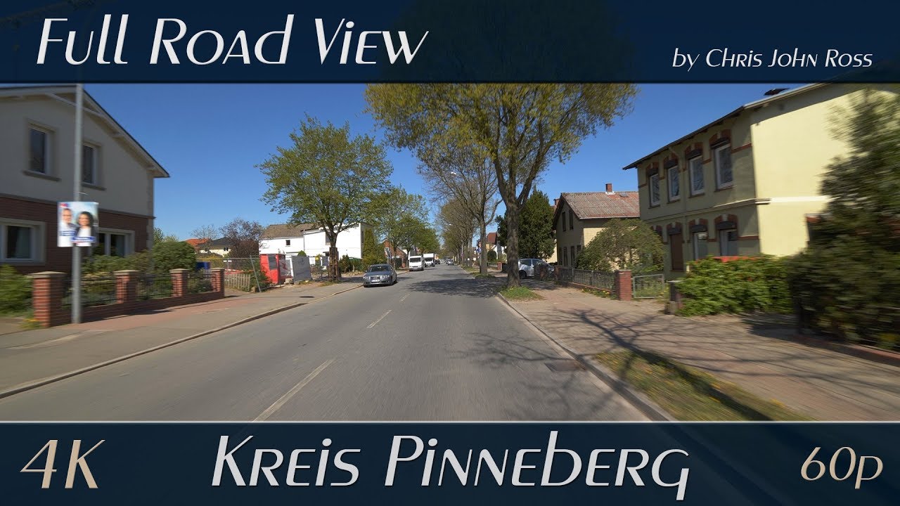 Kreis Pinneberg, Germany: Pinneberg - Kummerfeld - Ellerhoop/Tornesch - 4K (2160p/60p) Ultra HD