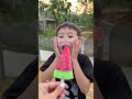 Thử thách nhắm mắt ăn kem dưa hấu và kem Celano ,ớt cay siêu ngon sự kết hợp hoàn hảo #shorts