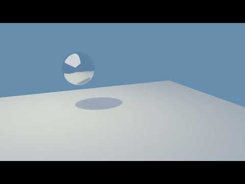 Bouncing Mirror Ball Animation Test (Blender 3.2.1)