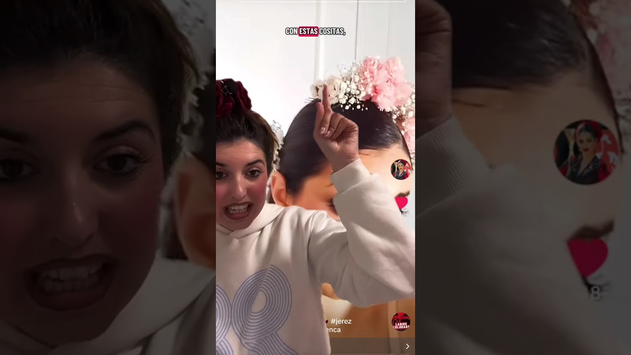 ¿Como me pongo las flores de FLAMENCA para la FERIA de JEREZ?