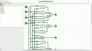Membuat Rangkaian Encoder,Decoder,Dan Seven Segment menggunakan software Logisim