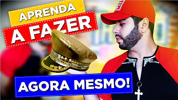 Como fazer a roupa de policial?
