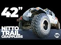 42x13.50R20 NITTO Trail Grappler MT Tires & KMC Grenade Beadlock Wheels on a Jeep Gladiator JT Truck