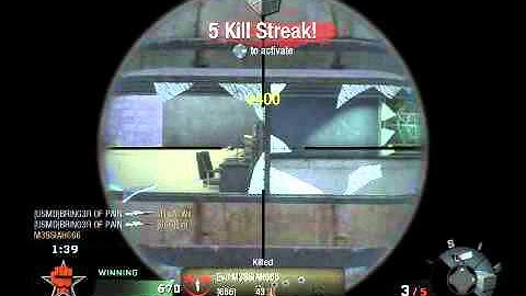 Collateral and No-Scope game winning kill cam