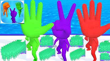 Max Levels Fingers Crowd  🤞All Levels Walkthrough Android ,iOS Gameplay 🤪👆New Update P-1