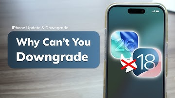 Why You Can’t Downgrade from iOS 26 to iOS 18 (Explained!) – iOS 18.7 Unsigned?
