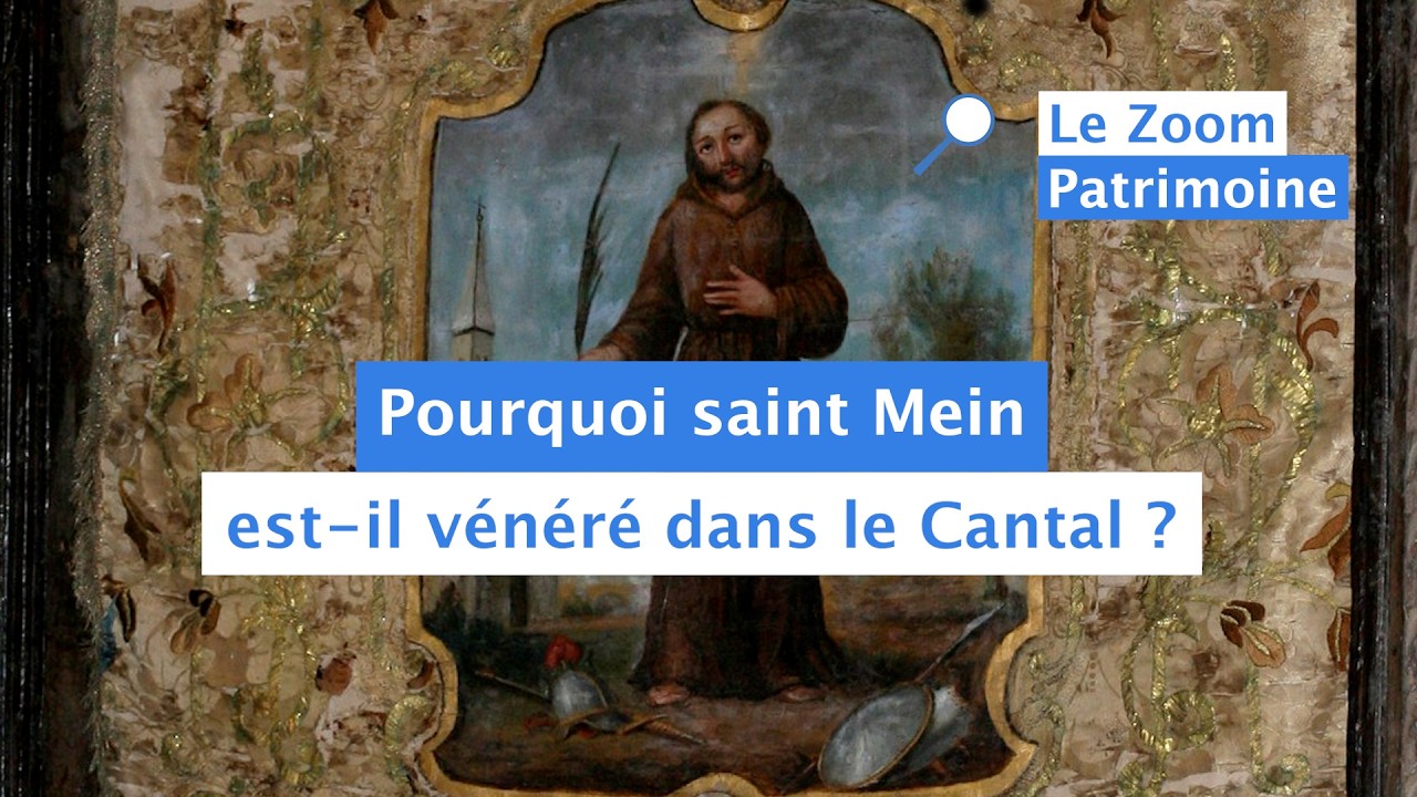 #Diocese15​​ Le Zoom Patrimoine - #13 Saint Mein