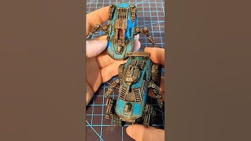 This Paint Makes Rust Effects Quick #tabletopgaming #3dprinting #miniatures