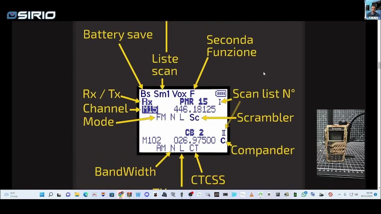 Quansheng uv k5 manuale del firmware ijv youtube