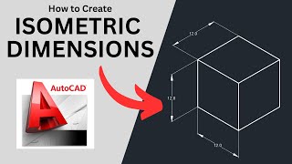 ISOMETRIC DIMENSIONS Tutorial  AutoCAD