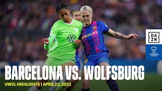 HIGHLIGHTS | Barcelona vs. Wolfsburg  UEFA Women’s Champions League 202122