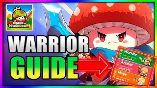 ▶️🔥COMPLETE WARRIOR GUIDE!! - Legend of Mushroom - BEST BUILD! screenshot 4