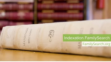 Indexation de FamilySearch