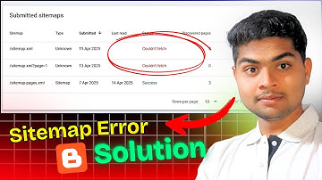 How to fix sitemap couldn