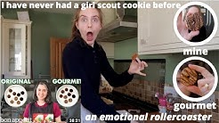 I tried making BON APPÉTIT’S gourmet girl scout cookies *chaos*