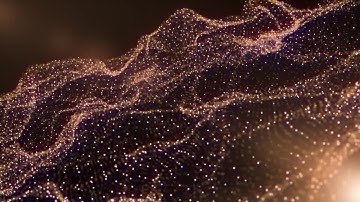 Shimmering Particles Net Stock Motion Graphics