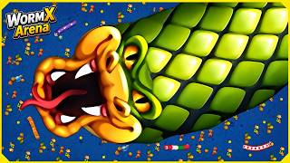 🛑🔥 Worms Zone.io HACK?! Unlimited Boost & Max Size Instantly! 😱🐍 TOP #1 Gameplay screenshot 2
