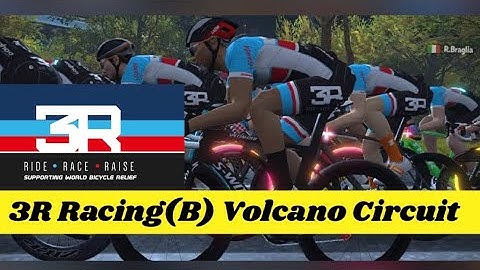 Zwift Race- 3R Racing(B) Volcano Circuit