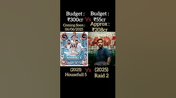 Raid 2 Vs Housefull 5 Box office collection #akshaykumar #ajaydevgan #boxofficecollection #shorts