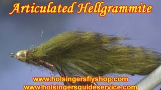 How To Tie An Articulated Hellgrammite, Holsinger's Fly Shop