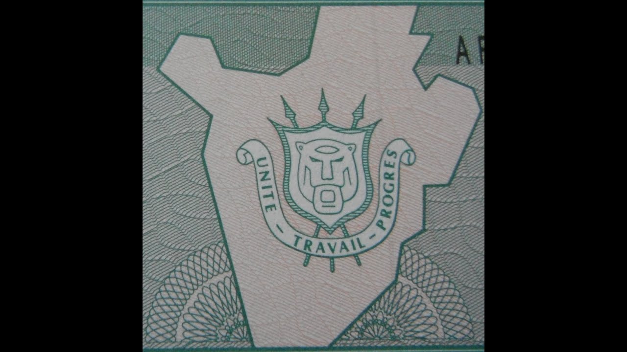 Burundi 10 Francs Banknote, 1989 dated issue