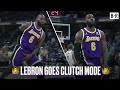 LeBron James Hits Sam Cassell & Silencer Celebrations In CLUTCH Win vs. Pacers