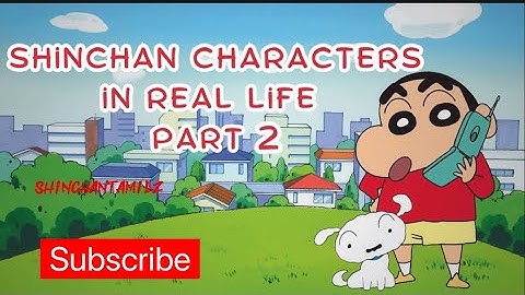 Shinchan Characters in REAL Life (Part 2) |Shinchan Characters Reimagined