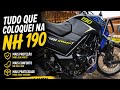 Os Primeiros Upgrades da Minha NH 190 🔧🔥