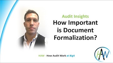 How Important is Audit