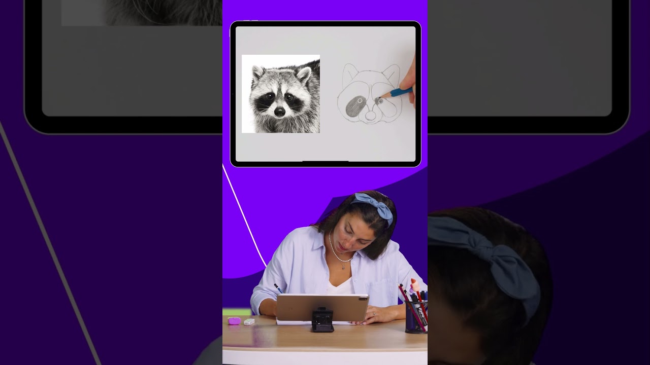 Drawing a Raccoon with Simply Draw auf YouTube ansehen Drawing a Raccoon with Simply Draw auf YouTube ansehen