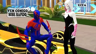 BEIJEI A SPIDER GWEN - O FILME HOMEM-ARANHA FREE FIRE (PARTE 2)