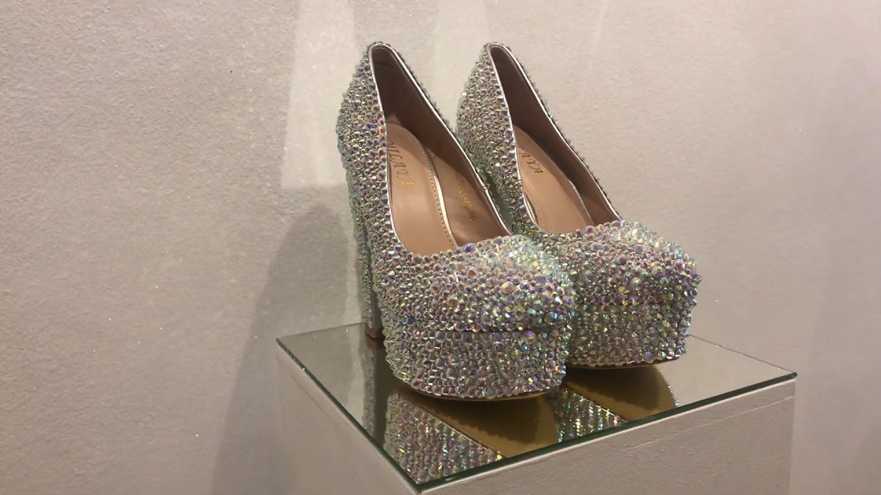 Incredible Bling heels | Princess shoes made with Swarovski Crystals