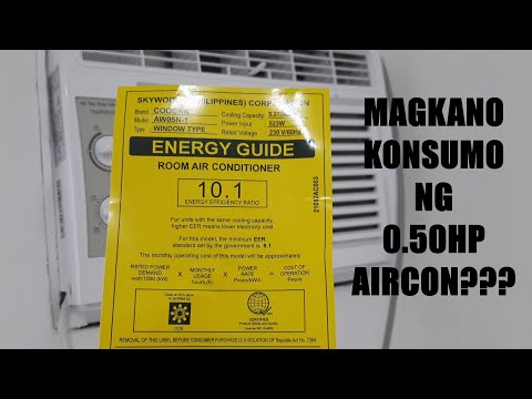KONSUMO? COOCAA 0.50HP WINDOW TYPE AIRCON AW05N-1