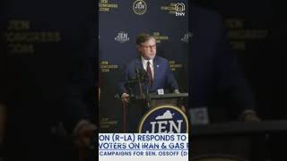 Mike Johnson ADMITS Iran Conflict Is Driving Gas Prices Up