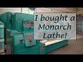 New Monarch Lathe! Series 60 22.5" x 54" 10 horsepower!