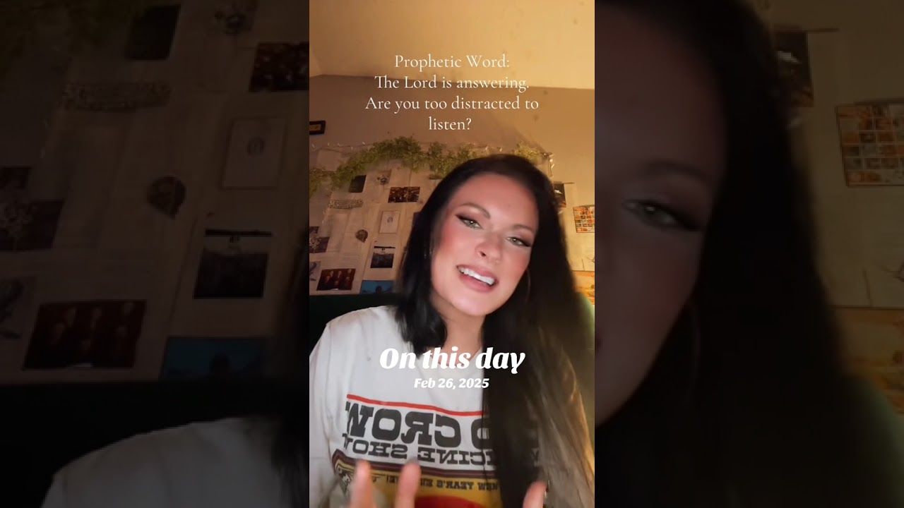 Господь говорит. Не отвлекайтесь.