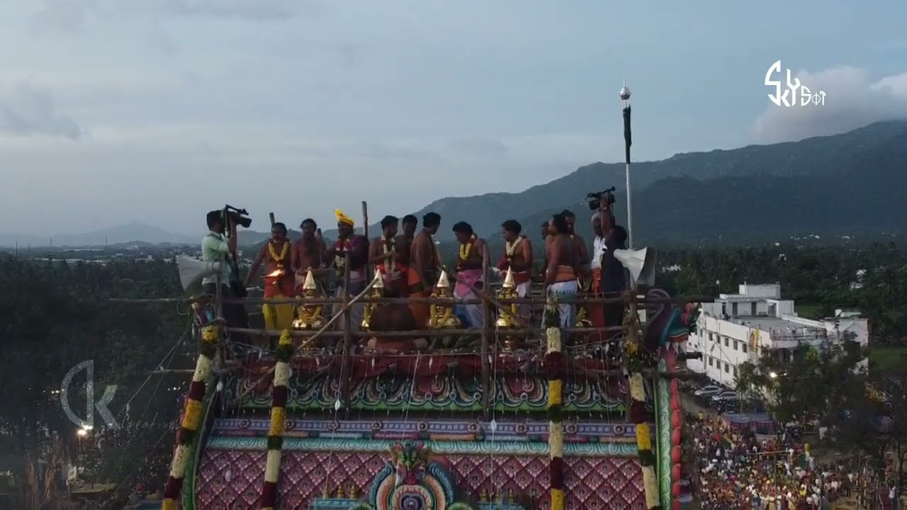 ATHANUR Amman Temple drone shot....       ATHANUR#