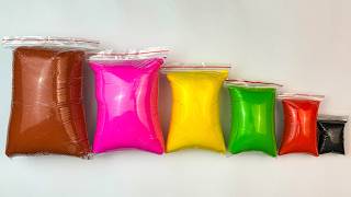 ASMR Clay Unboxing | From Small to Large - Super Satisfying Sounds (5:55 Minutes)